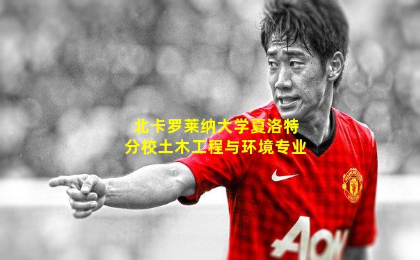 北卡罗莱纳大学夏洛特分校土木工程与环境专业